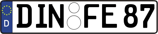 DIN-FE87