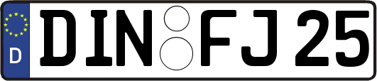 DIN-FJ25