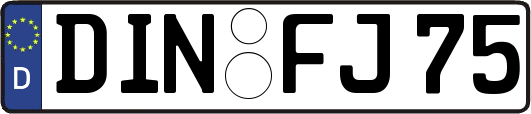 DIN-FJ75