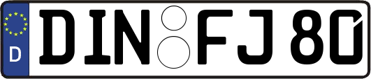 DIN-FJ80