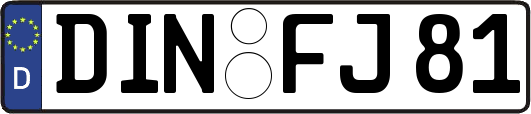 DIN-FJ81