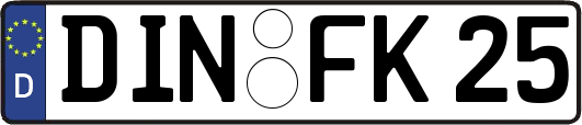 DIN-FK25