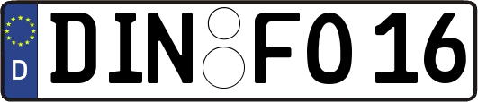 DIN-FO16