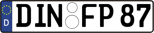 DIN-FP87