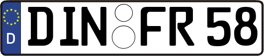 DIN-FR58