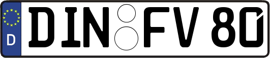 DIN-FV80