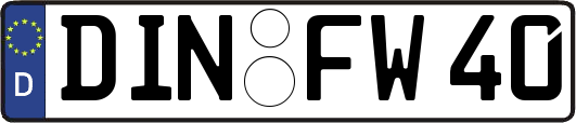 DIN-FW40