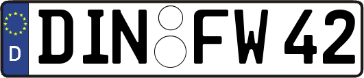 DIN-FW42