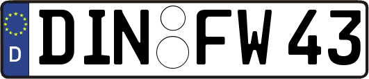 DIN-FW43