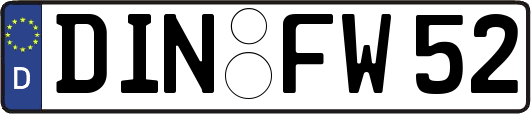 DIN-FW52