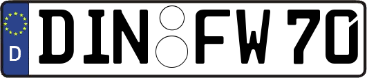 DIN-FW70