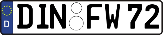 DIN-FW72