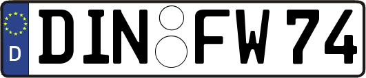 DIN-FW74