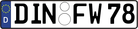DIN-FW78