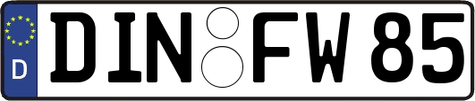 DIN-FW85