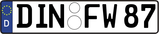 DIN-FW87