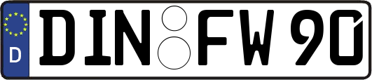 DIN-FW90