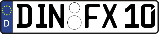 DIN-FX10