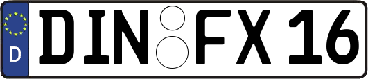 DIN-FX16