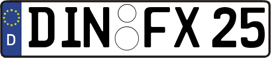DIN-FX25