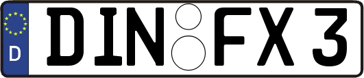 DIN-FX3