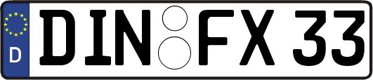 DIN-FX33