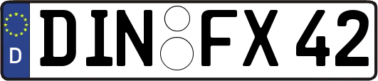 DIN-FX42