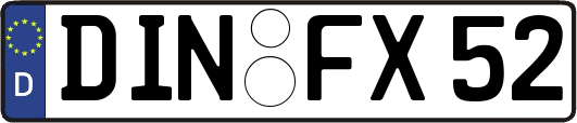 DIN-FX52