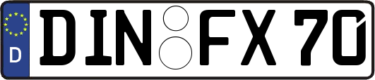 DIN-FX70