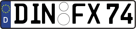DIN-FX74