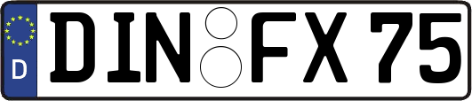 DIN-FX75