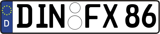 DIN-FX86