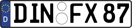 DIN-FX87