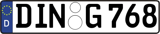 DIN-G768