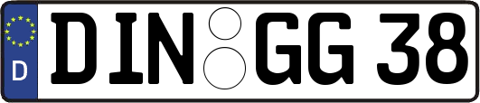 DIN-GG38