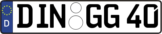 DIN-GG40