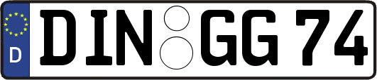 DIN-GG74