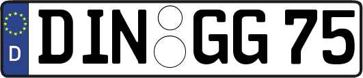 DIN-GG75