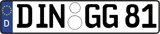 DIN-GG81