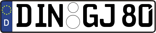 DIN-GJ80