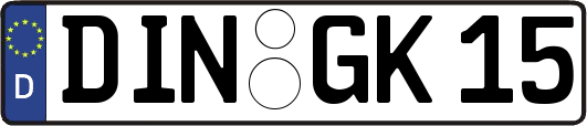 DIN-GK15