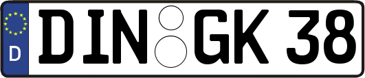 DIN-GK38