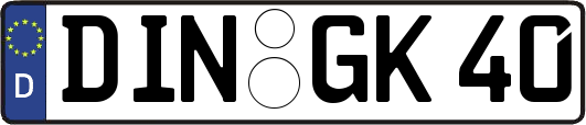 DIN-GK40