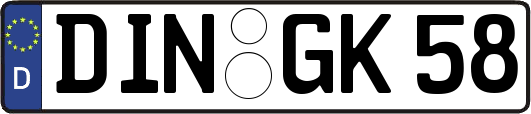 DIN-GK58