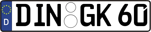 DIN-GK60