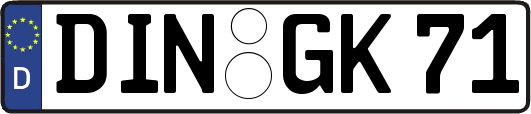 DIN-GK71