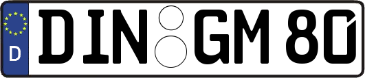 DIN-GM80