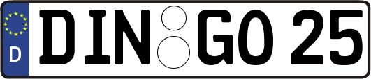 DIN-GO25