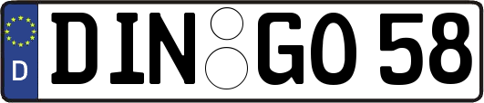 DIN-GO58
