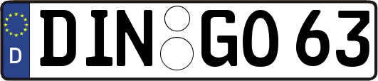 DIN-GO63